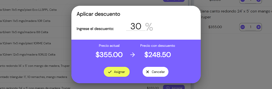 Listas de precios en Kladi
